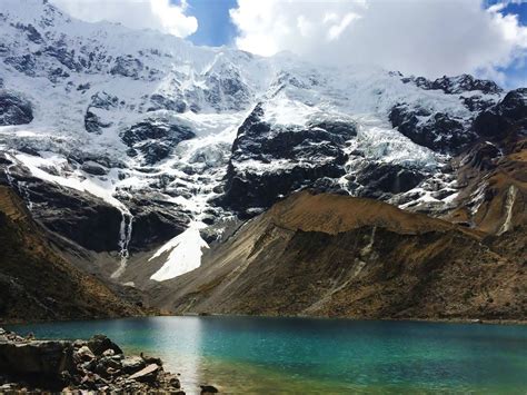 Glacial Lake Near The Salkantay Pass Peru Oc 2448x1836 Landscape