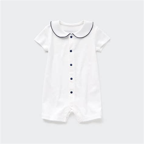 Ribbed One Piece Outfit Short Sleeve Uniqlo Us