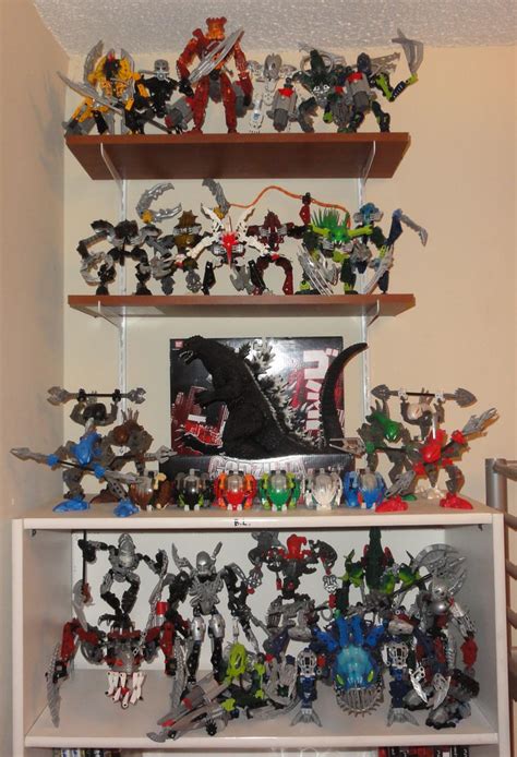 Bionicle Collection And Godzilla By Brian12 On Deviantart