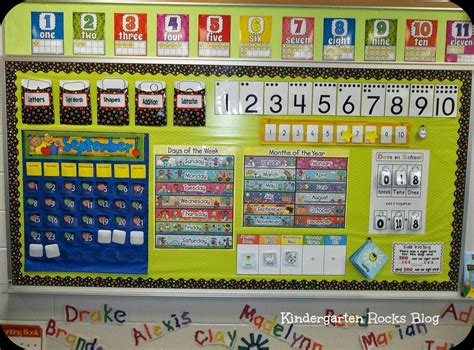 Kindergarten Rocks Kindergarten Classroom Setup Classroom Calendar