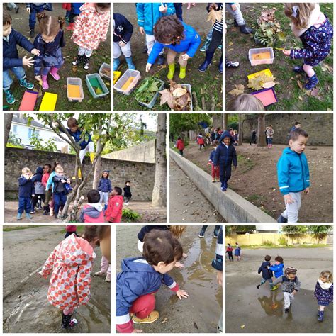 Classe Dehors en maternelle à lécole Sainte Thérèse Ecole Sainte