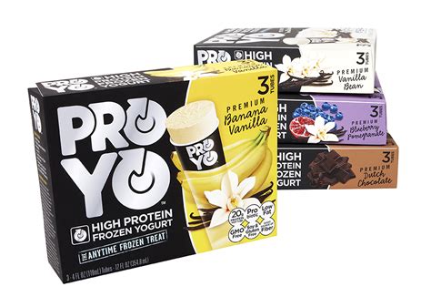 Proyo High Protein Frozen Yogurt Names Key Sales And Marketing