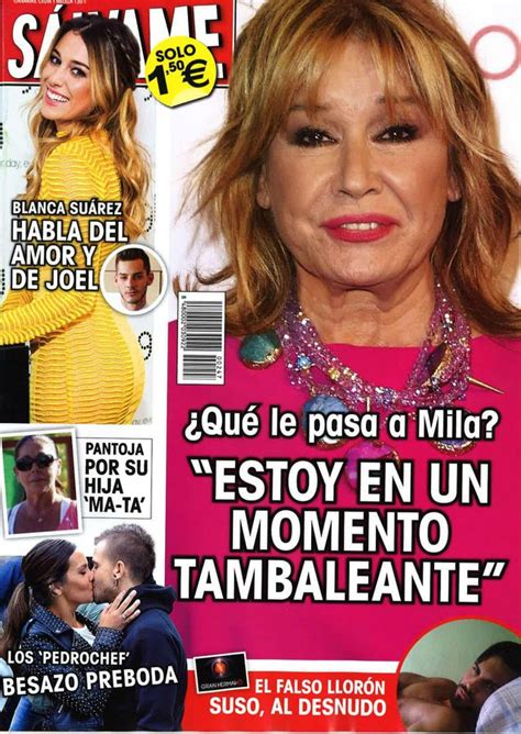 Portadas Revistas La Madre Biológica De Chabelita Y La Vuelta De Rosa