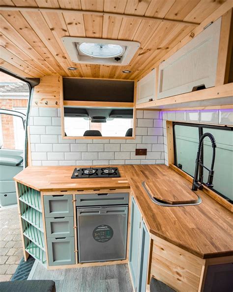 Van Conversion Interior Camper Van Conversion Diy Van Interior