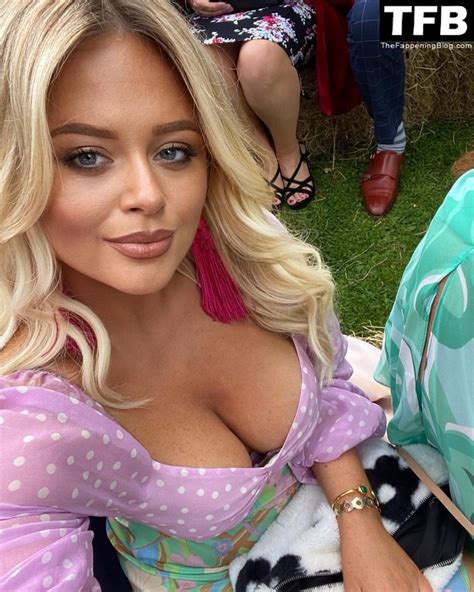 Emily Atack Shows Off Her Cleavage