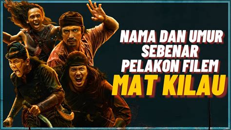 Nama Dan Umur Sebenar Pelakon Filem Mat Kilau Kebangkitan Pahlawan