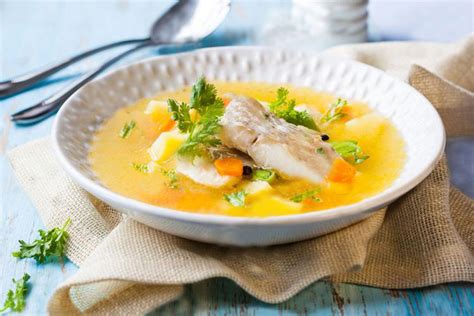 Receta sopa de pescado fácil Receta sopa de pescado