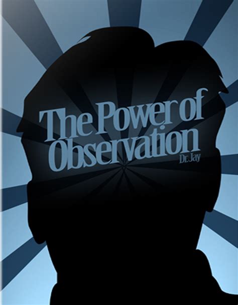 The Power Of Observation By Dr Leland Benton Book Read Online