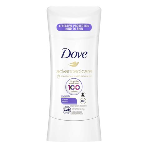 Save On Dove Womens Advanced Care Antiperspirant Sheer Fresh Invisible