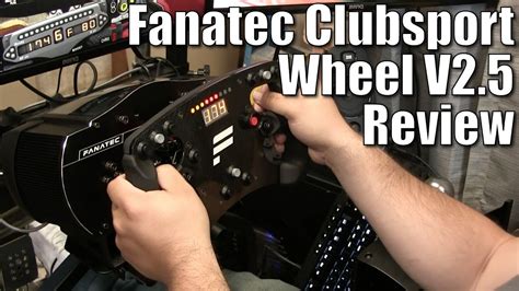 Fanatec Clubsport Wheel V2 5 Review YouTube