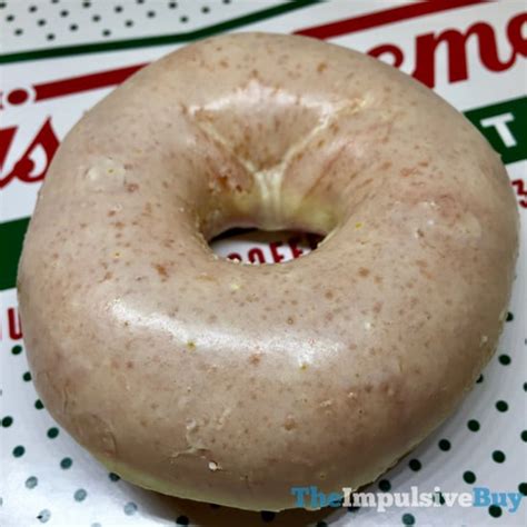 Quick Review Krispy Kreme Lemon Glaze Doughnut The Impulsive Buy