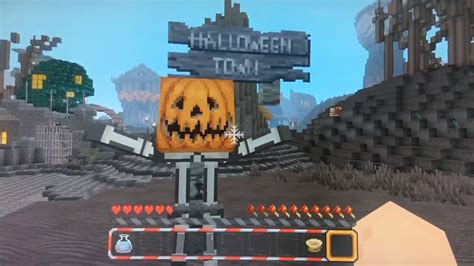 Minecraft Ps3 The Nightmare Before Christmas Mash Up Pack Showcase