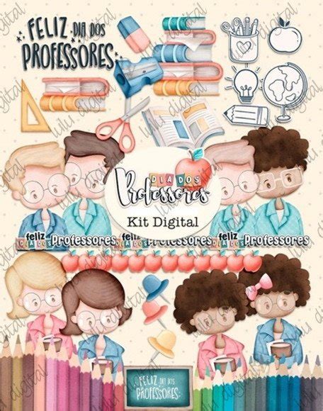 Kit Digital Dia Dos Professores Elo7 Produtos Especiais