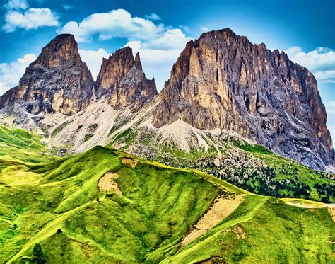 Expose Nature Langkofel In The Dolomites South Tyrol Italy Oc
