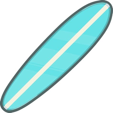 Cartoon Surfboard Clipart Clipart Kid Clipartix