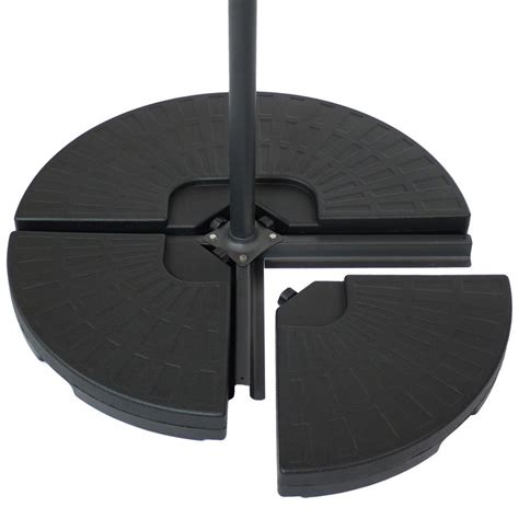Sunnydaze Cantilever Offset Patio Umbrella Base Plate Weights Set Of