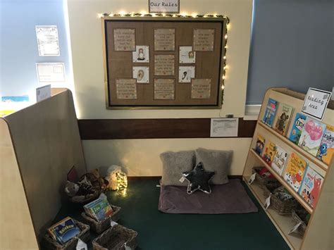 Early Years Classroom Reading Area Book Corners Eyfs Gallery Wall