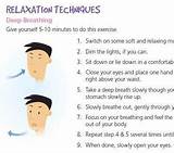 Images of Relaxation Exercises Breathing