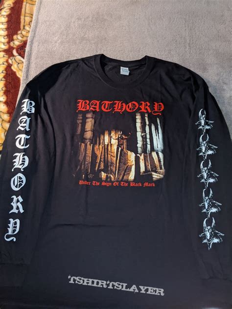 Bathory Bathory Under The Sign Of The Black Mark Longsleeve Tshirt