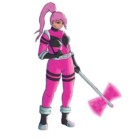 Artstation Athena The Chronotime Force Pink Ranger