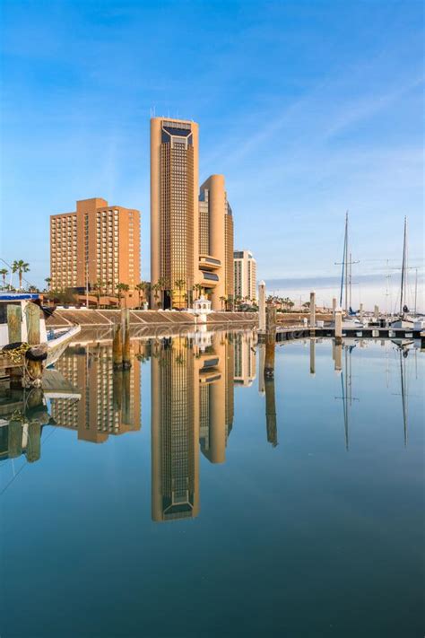 Corpus christi is a coastal city in the south texas region of the u.s. Corpus Christi, Texas, USA Skyline On The Bay Stock Photo ...