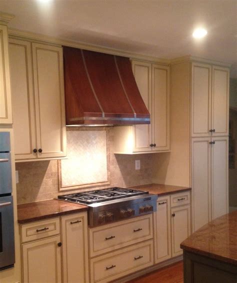 Crown molding flanks the copper top and bottom more. Copper Range Hoods Page 3 - Handmade in USA - 20% SALE!