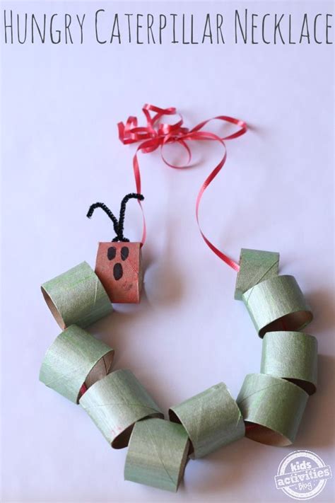 Make An Adorable Very Hungry Caterpillar Necklace From