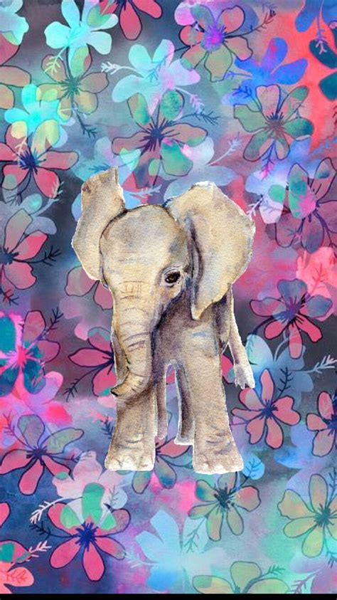 Elephant Iphone 6 Cute Elephant Art Hd Phone Wallpaper Pxfuel