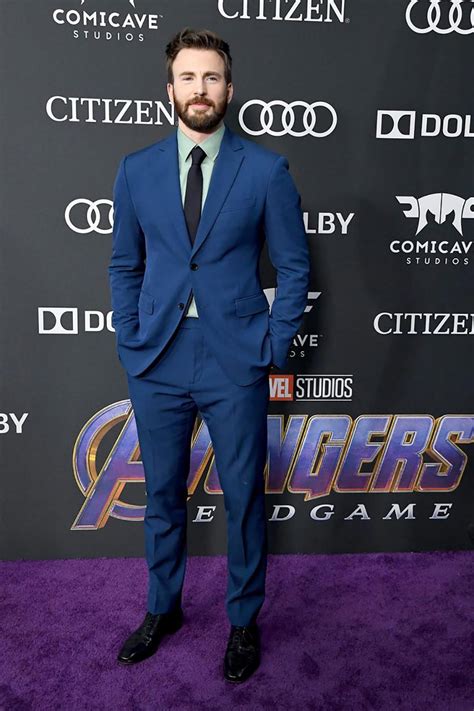 Chris Evans Avengers Endgame Suit