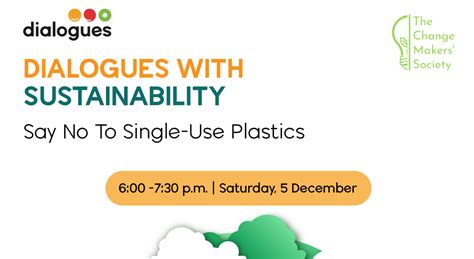 Dialogues With Sustainability Single Use Plastics