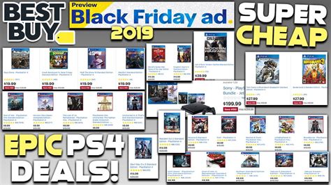 Epic Best Buy Ps4 Black Friday 2019 Deals Revealed Awesome Games