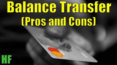 0 Interest Balance Transfer Credit Cards Explained Pros And Cons In