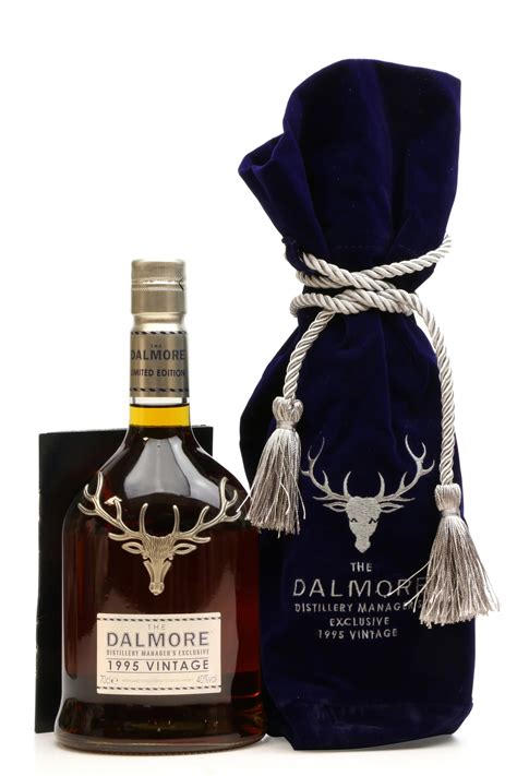 dalmore 1995 vintage distillery manager s exclusive just whisky auctions