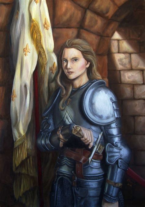 Warrior Women Joan Of Arc By ~flamiathedemon Joan Of Arc Saint