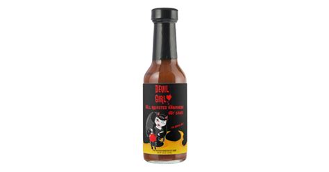Devil Girl Hell Roasted Habanero Hot Sauce Zazzle