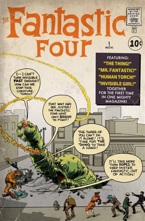 Fantastic Four Issue 1 Cover Tributes Fantastic Four Fantastic Four