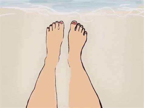 Wetting My Feet Gifs Find Share On Giphy