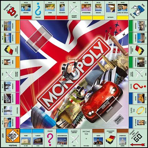 Monopoly United Kingdom 🇬🇧 Edition Monopoly Monopoly Board Luton