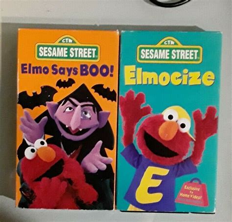 Sesame Street Vhs Lot