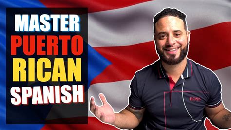 How To Talk Spanish With A Puerto Rican Accent Learn Spanish Youtube