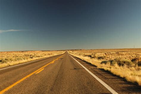 Hd Wallpaper Road Highway Desert Landscape Travel Usa Sky