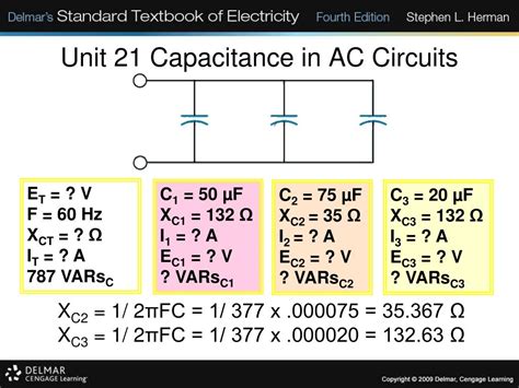 Ppt Unit 21 Capacitance In Ac Circuits Powerpoint Presentation Free