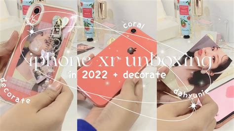 Unboxing Iphone Xr In Coral Accessories And Case YouTube