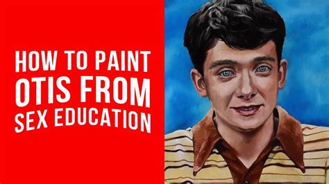 How To Paint Otis Milburn From Sex Education Sketchflix Youtube
