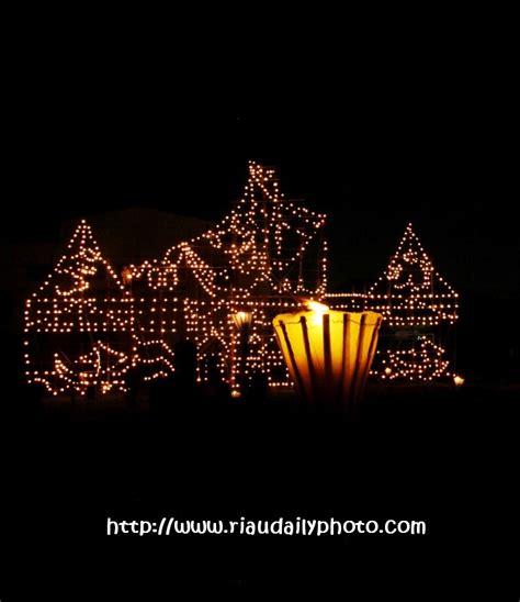 Festival Lampu Colok Pelestarian Kearifan Lokal Budaya Melayu Riau Daily Photo