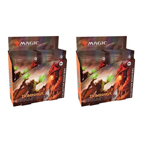 Magic The Gathering Tcg Dominaria Remastered Collector Booster Box 12