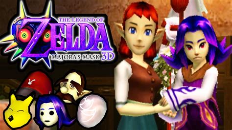 This mask turns link into a deku, which gives him the power to fire bubbles, and to launch himself out of large flowers. The Legend of Zelda Majora's Mask 3DS Gameplay Walkthrough Anju & Kafei Quest Masks PART 22 ...