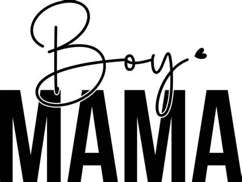 Boy Mama Mother Of Boys Free Svg File For Members Svg Heart