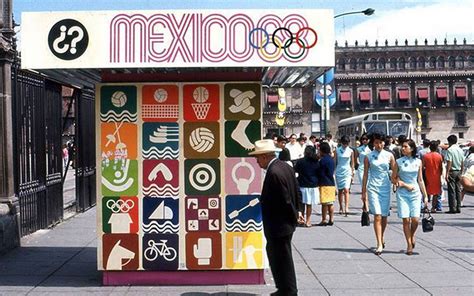 52 años después, tokio vuelve a ser sede de los juegos olímpicos. Logotipo de México 68, una obra de arte - El Sol de México