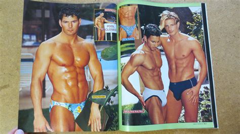 Men S Workout Magazine Tj Hoban Chippendales Playgirl Models Shirtless Male Ebay